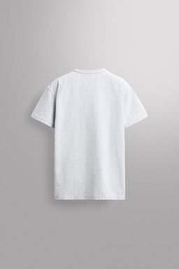 CAMISETA RELAXED FIT HEAVYWEIGHT / Gris vigor? - Zara фото 10