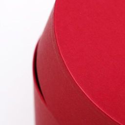 Набор круглых подарочных коробок 5 в 1 «Пантон 200», однотонный, 23×23×14 - 15×15×10 см