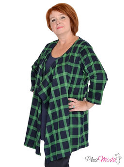 Кардиган Модель №967 размеры 44-84 - Plusmoda фото 3