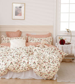 Постельное белье - Сатин Карамель 1,5-спальный (молния) - Luteks фото 2