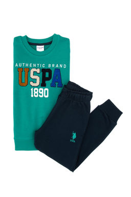 Erkek _ocuk Mint Pijama Tak_m_ Sepette S_rpriz _ndirim