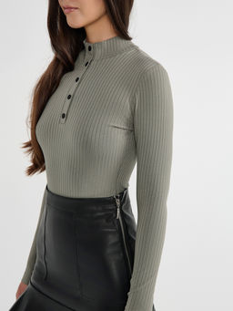 CONTE LBD 2791 Боди женское sage green - Conte elegant фото 4