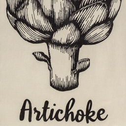 Цена за 2 шт. Полотенце кухонное Доляна Artichoke 35х60 см, 100% хлопок, 160г/м2  фото 3