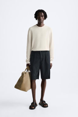 BASIC TEXTURED SWEATER - Zara фото 28