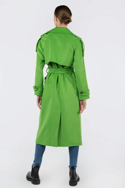 01-11366 Пальто женское демисезонное (пояс)