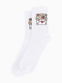 Носки женские KAFTAN Love you, набор 5 пар, размер 36-39 (23-25 см)  фото 2