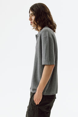 Camisa en punto texturizado Regular Fit - H&m фото 4