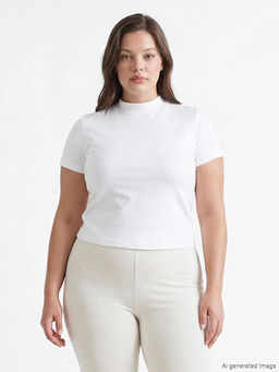 Bisiklet Yaka Kad?n Ti??rt