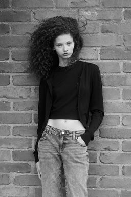 Camiseta de punto fino - H&m фото 2