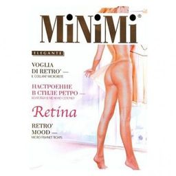 Колготки Minimi Retina (100/10) сетка - avorio