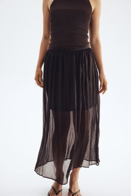 Crinkled skirt - H&m фото 5
