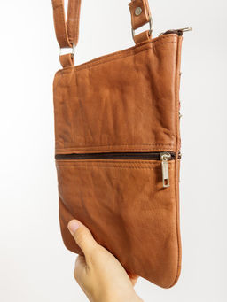 Сумка натуральная кожа через плечо №1114/26 - Ганг фото 4