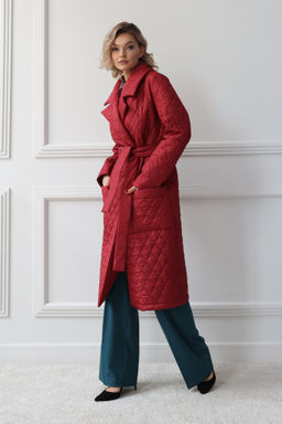 Пальто стёганое на синтепоне