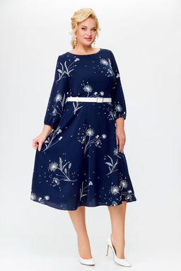 Блуза Swallow 803.2 черный+серебряный узор фото 926