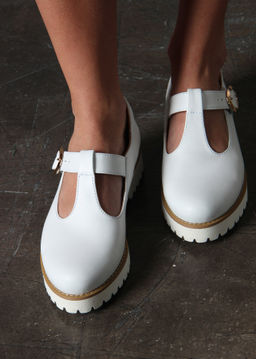 Туфли полуботинки 1004.sigmaw. белый