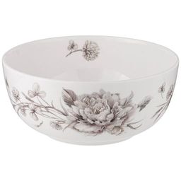 САЛАТНИК-ТАРЕЛКА СУПОВАЯ LEFARD WHITE FLOWER 15,5*7 СМ 800 МЛ