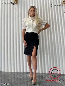 Юбка женская классическая с разрезом