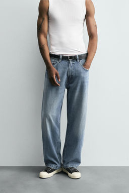 JEANS LOOSE FIT / Azul medio - Zara фото 2