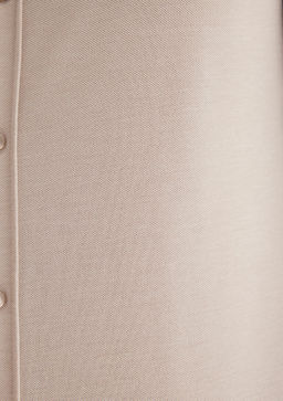 Bej Orme Gomlek - Mavi фото 7