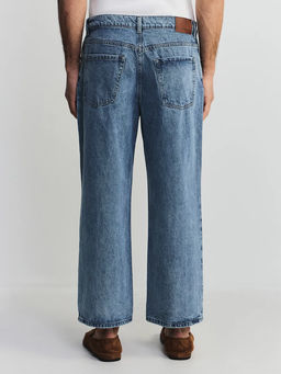 Укороченные джинсы широкие / Zarina  фото 5