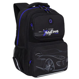 RB-453-3 Рюкзак школьный с картхолдером на держателе - Grizzly фото 10