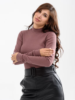 Водолазка кашкорсе рубчик Хлопок 95% лайкра 5%(стойка) - Оптима фото 11