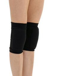 Наколенники для гимнастики и танцев Grace Dance, с уплотнителем, р. S, 7-10 лет, цвет чёрный  фото 2