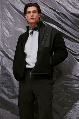 Chaqueta capa intermedia en borreguito Loose Fit - H&m фото 3