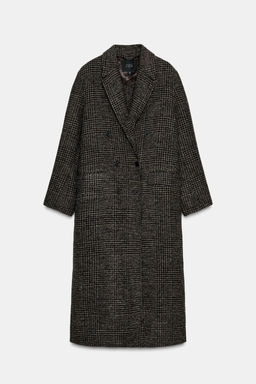 ZW COLLECTION CHECK COAT - Zara фото 8