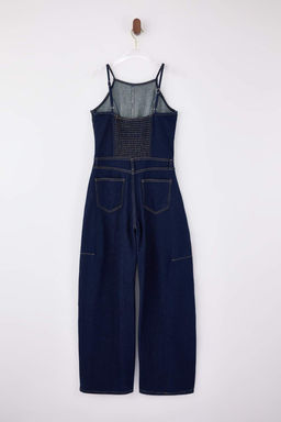 Mavi Ask?l? Az Esnek Baggy Fit Denim Tulum TWOSS26TU00001 - Trendyolmilla фото 3
