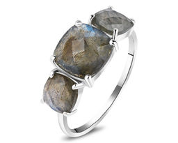 Кольцо, лабрадорит, Фавелла