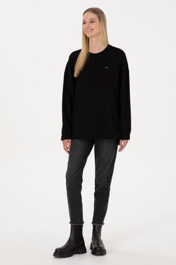 Kad_n Siyah Sweatshirt - U.s. polo assn фото 4