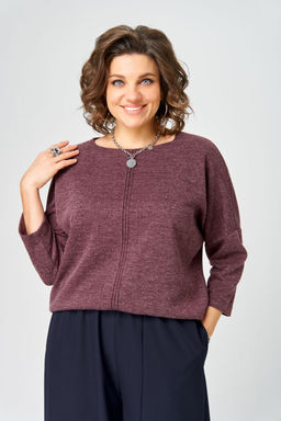 Джемпер Bliss 9500 бордовый