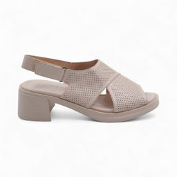 Женские босоножки QQ88-3 бежевые - Sport фото 2