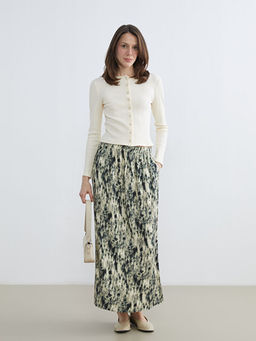 Beli Lastikli Desenli Belmando Klo? Etek