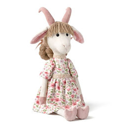 Мягкая игрушка Коза Люська, 30 см