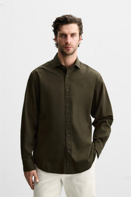 LYOCELL - COTTON SHIRT - Zara фото 2