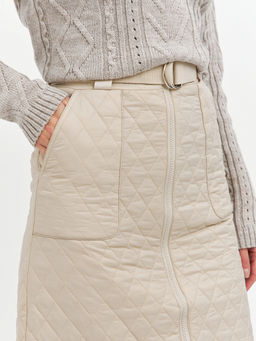 юбка стеганая длины миди на молнии - Glenfield фото 5