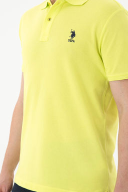 Мужская базовая футболка фисташкового цвета - U.s. polo assn фото 6