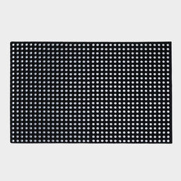 Коврик ячеистый грязесборный, 100×150×2.2 см, чёрный