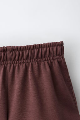 CONJUNTO CAMISETA Y BERMUDA INTERLOCK / Vino - Zara фото 7