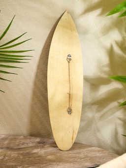 Панно «Доска для сёрфа Три Сплитти», дерево, 40×11 см