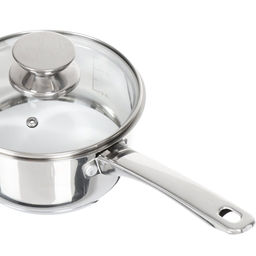 Ковш нерж ОПТИМА 1,5л со стекл крышкой мет/ручка GS-01201-16SP (355260) /Daniks/  фото 5