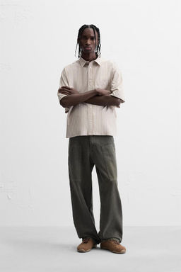 STRIPED OVERSIZE SHIRT