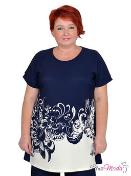 Туника Модель №1493 размеры 44-84