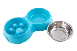 ВВА Миска для животных двойная съемная и интерактивная 270656 270656