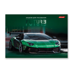 Светоч 48АЛСК4_1_3_9 Альбом для рисования 100 г/м2 A4 29 х 20.5 см 48 л. 5 шт. на скобе 000260 Зелёная ракета фото 5