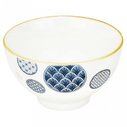 "Кантата" Пиала фарфоровая 350мл, д11,2х6,5см, с деколью, отводка (Китай)