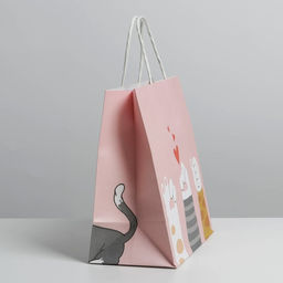 Пакет подарочный Киса, 22 х 22 х 11 см - Дарите счастье фото 3