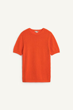 SHRT KNT CTTN 16 / Naranja